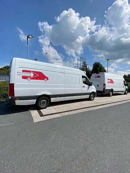FirstClass Deliveries Vans